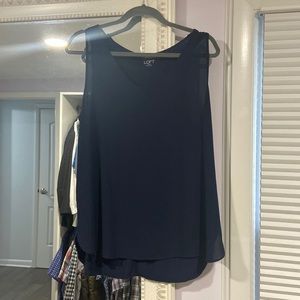 Loft Navy tank top